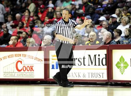 Thumbnail 3 in Central A & M vs. Goreville (IHSA 1A Super-Sectional) photogallery.