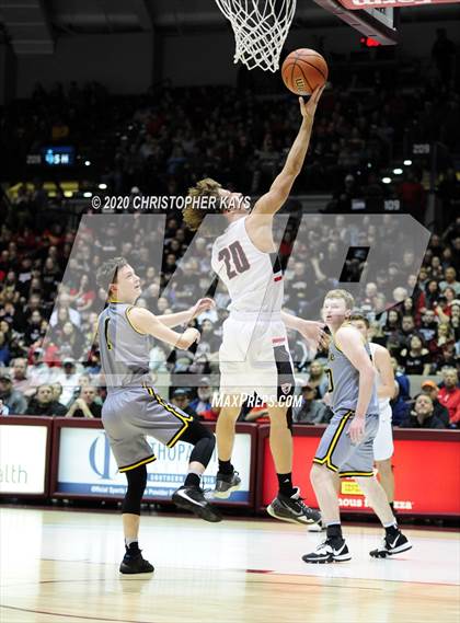 Thumbnail 3 in Central A & M vs. Goreville (IHSA 1A Super-Sectional) photogallery.