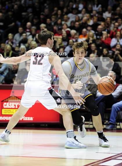 Thumbnail 2 in Central A & M vs. Goreville (IHSA 1A Super-Sectional) photogallery.