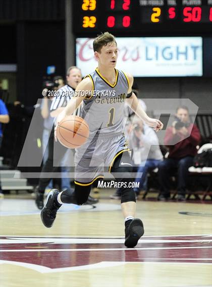 Thumbnail 3 in Central A & M vs. Goreville (IHSA 1A Super-Sectional) photogallery.