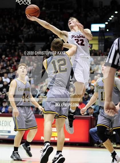 Thumbnail 3 in Central A & M vs. Goreville (IHSA 1A Super-Sectional) photogallery.