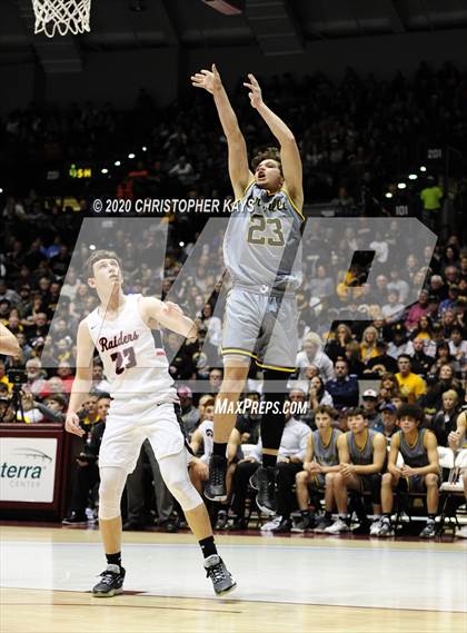 Thumbnail 2 in Central A & M vs. Goreville (IHSA 1A Super-Sectional) photogallery.