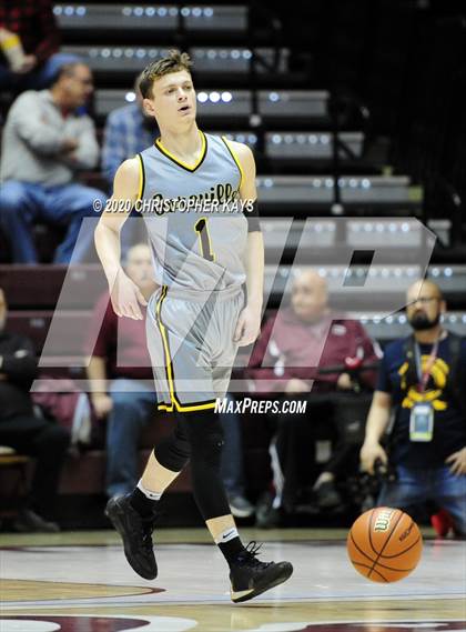 Thumbnail 1 in Central A & M vs. Goreville (IHSA 1A Super-Sectional) photogallery.
