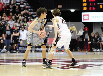 Thumbnail 3 in Central A & M vs. Goreville (IHSA 1A Super-Sectional) photogallery.