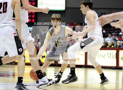 Thumbnail 3 in Central A & M vs. Goreville (IHSA 1A Super-Sectional) photogallery.