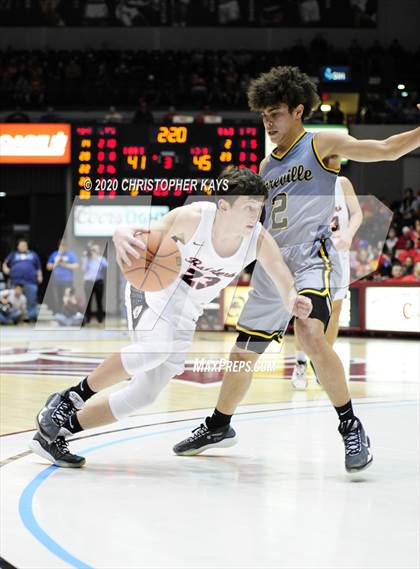 Thumbnail 1 in Central A & M vs. Goreville (IHSA 1A Super-Sectional) photogallery.