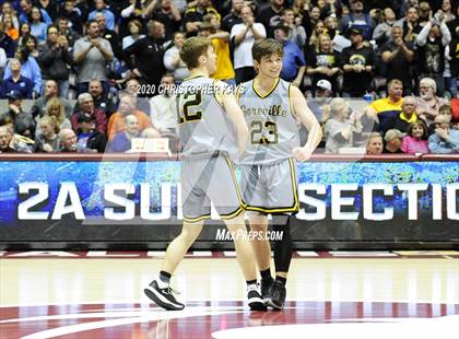 Thumbnail 3 in Central A & M vs. Goreville (IHSA 1A Super-Sectional) photogallery.