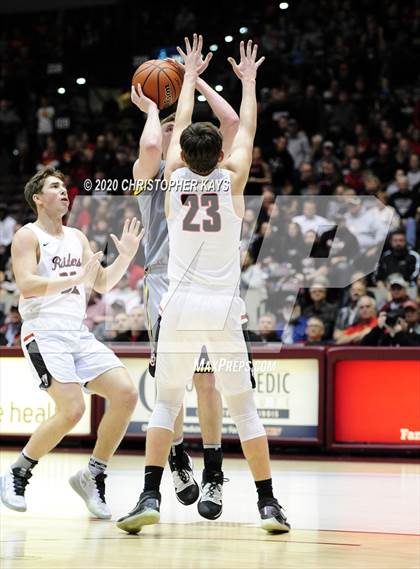 Thumbnail 2 in Central A & M vs. Goreville (IHSA 1A Super-Sectional) photogallery.