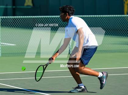 Thumbnail 2 in Centennial vs Abilene Wylie (UIL 5A Tennis Finals) photogallery.