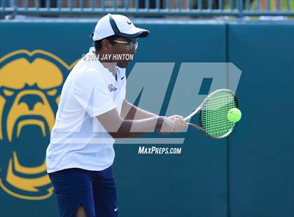 Thumbnail 3 in Centennial vs Abilene Wylie (UIL 5A Tennis Finals) photogallery.