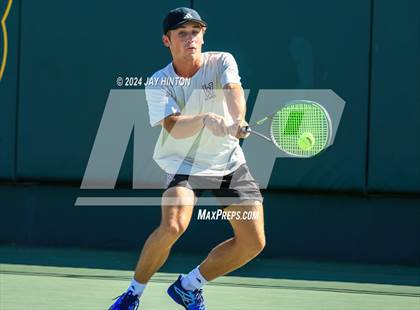 Thumbnail 2 in Centennial vs Abilene Wylie (UIL 5A Tennis Finals) photogallery.