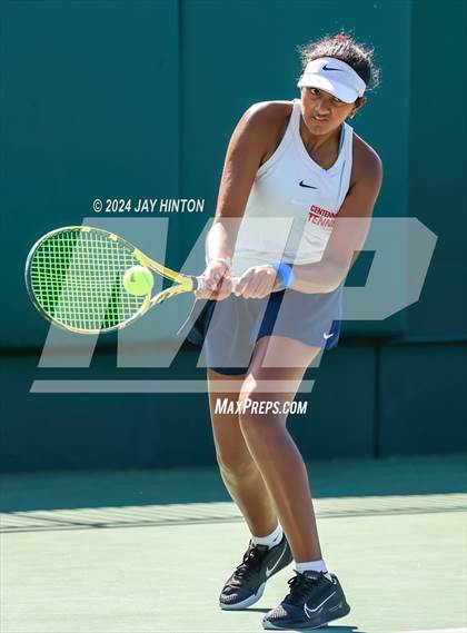 Thumbnail 3 in Centennial vs Abilene Wylie (UIL 5A Tennis Finals) photogallery.
