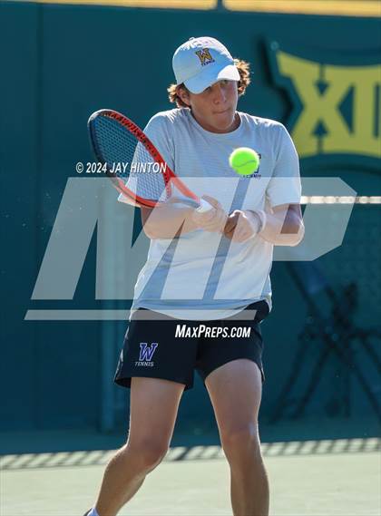 Thumbnail 3 in Centennial vs Abilene Wylie (UIL 5A Tennis Finals) photogallery.
