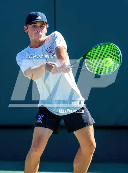 Thumbnail 1 in Centennial vs Abilene Wylie (UIL 5A Tennis Finals) photogallery.