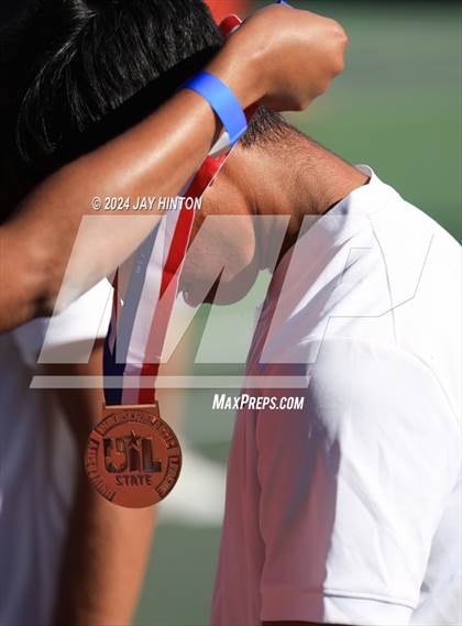 Thumbnail 1 in Centennial vs Abilene Wylie (UIL 5A Tennis Finals) photogallery.