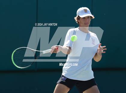 Thumbnail 1 in Centennial vs Abilene Wylie (UIL 5A Tennis Finals) photogallery.
