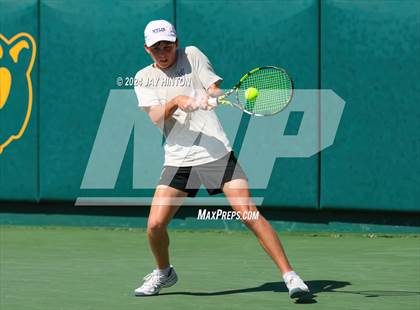 Thumbnail 2 in Centennial vs Abilene Wylie (UIL 5A Tennis Finals) photogallery.