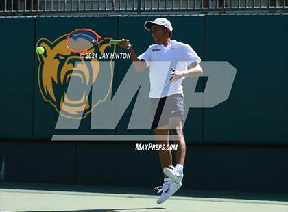 Thumbnail 3 in Centennial vs Abilene Wylie (UIL 5A Tennis Finals) photogallery.