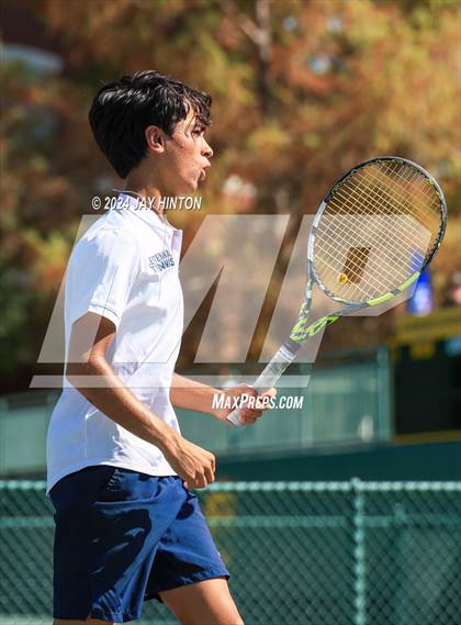 Thumbnail 2 in Centennial vs Abilene Wylie (UIL 5A Tennis Finals) photogallery.