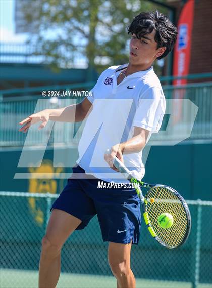 Thumbnail 1 in Centennial vs Abilene Wylie (UIL 5A Tennis Finals) photogallery.