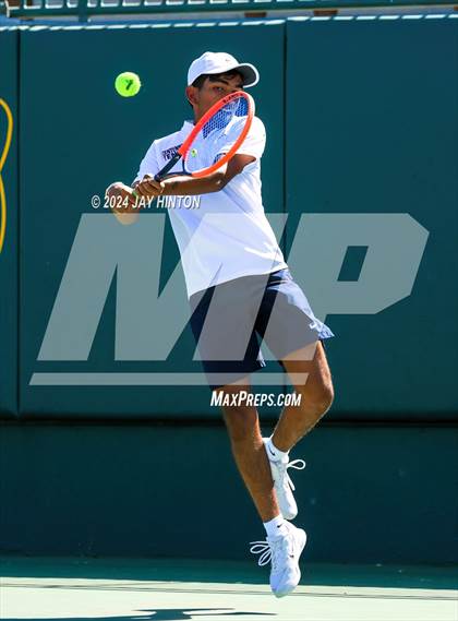 Thumbnail 3 in Centennial vs Abilene Wylie (UIL 5A Tennis Finals) photogallery.