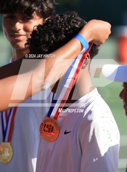 Thumbnail 1 in Centennial vs Abilene Wylie (UIL 5A Tennis Finals) photogallery.