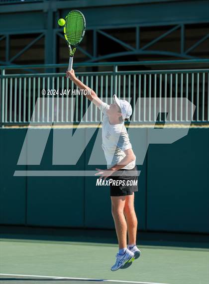 Thumbnail 2 in Centennial vs Abilene Wylie (UIL 5A Tennis Finals) photogallery.