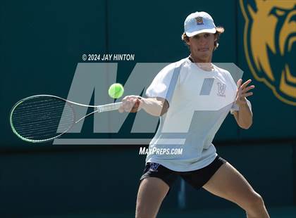 Thumbnail 3 in Centennial vs Abilene Wylie (UIL 5A Tennis Finals) photogallery.