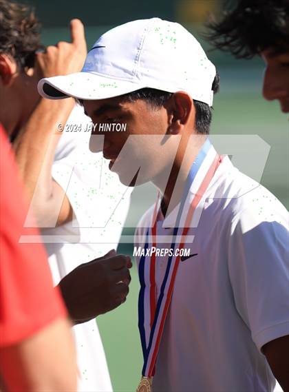 Thumbnail 3 in Centennial vs Abilene Wylie (UIL 5A Tennis Finals) photogallery.