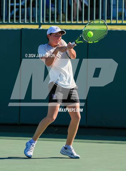 Thumbnail 3 in Centennial vs Abilene Wylie (UIL 5A Tennis Finals) photogallery.