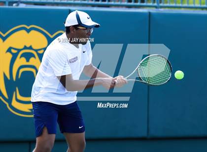 Thumbnail 2 in Centennial vs Abilene Wylie (UIL 5A Tennis Finals) photogallery.