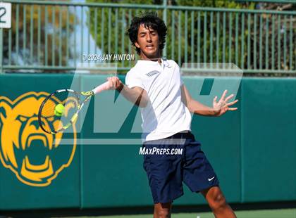 Thumbnail 2 in Centennial vs Abilene Wylie (UIL 5A Tennis Finals) photogallery.