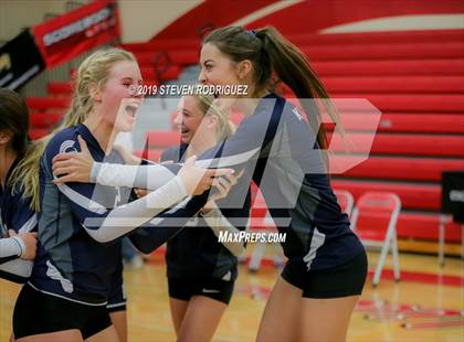 Thumbnail 1 in Forest Lake Christian vs. Stone Ridge Christian (CIF SJS D6 Final) photogallery.