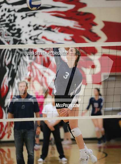 Thumbnail 1 in Forest Lake Christian vs. Stone Ridge Christian (CIF SJS D6 Final) photogallery.