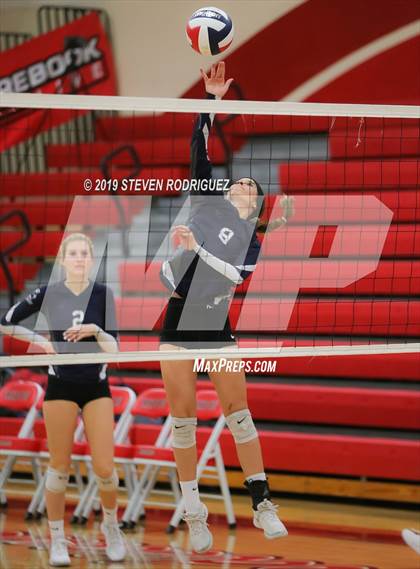 Thumbnail 2 in Forest Lake Christian vs. Stone Ridge Christian (CIF SJS D6 Final) photogallery.