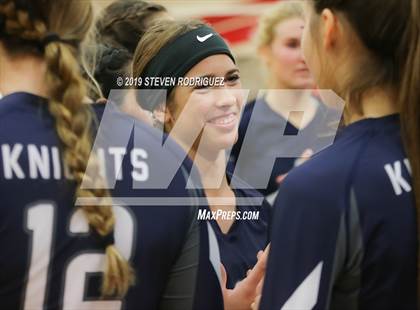 Thumbnail 2 in Forest Lake Christian vs. Stone Ridge Christian (CIF SJS D6 Final) photogallery.
