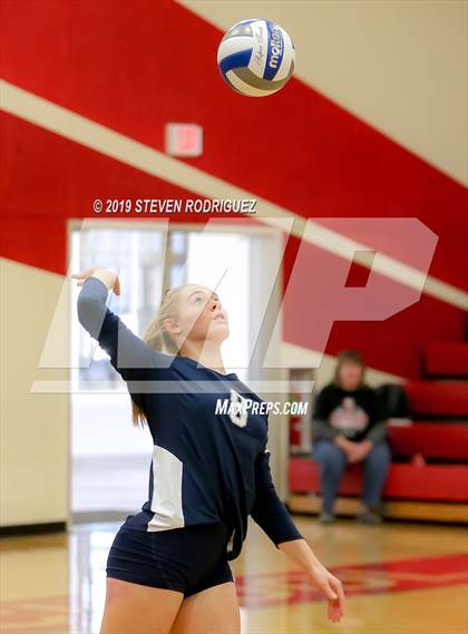 Thumbnail 3 in Forest Lake Christian vs. Stone Ridge Christian (CIF SJS D6 Final) photogallery.