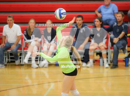 Thumbnail 1 in Forest Lake Christian vs. Stone Ridge Christian (CIF SJS D6 Final) photogallery.