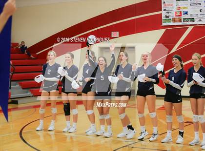 Thumbnail 3 in Forest Lake Christian vs. Stone Ridge Christian (CIF SJS D6 Final) photogallery.