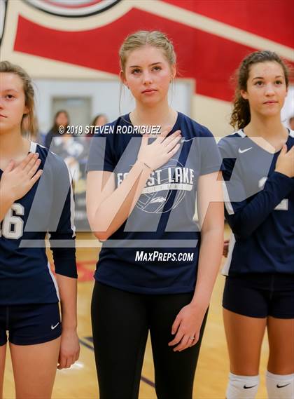 Thumbnail 3 in Forest Lake Christian vs. Stone Ridge Christian (CIF SJS D6 Final) photogallery.