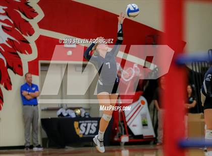 Thumbnail 1 in Forest Lake Christian vs. Stone Ridge Christian (CIF SJS D6 Final) photogallery.