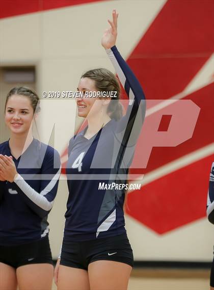 Thumbnail 1 in Forest Lake Christian vs. Stone Ridge Christian (CIF SJS D6 Final) photogallery.