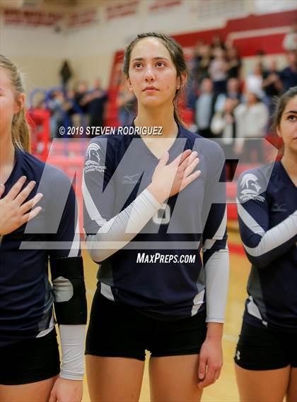 Thumbnail 3 in Forest Lake Christian vs. Stone Ridge Christian (CIF SJS D6 Final) photogallery.