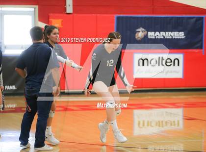 Thumbnail 2 in Forest Lake Christian vs. Stone Ridge Christian (CIF SJS D6 Final) photogallery.
