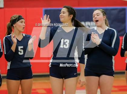 Thumbnail 2 in Forest Lake Christian vs. Stone Ridge Christian (CIF SJS D6 Final) photogallery.