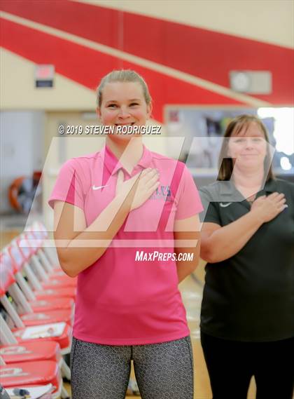 Thumbnail 2 in Forest Lake Christian vs. Stone Ridge Christian (CIF SJS D6 Final) photogallery.