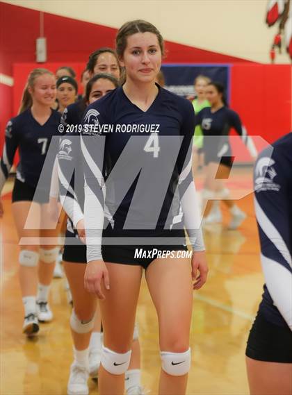 Thumbnail 2 in Forest Lake Christian vs. Stone Ridge Christian (CIF SJS D6 Final) photogallery.