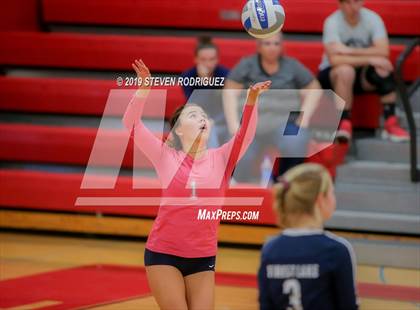 Thumbnail 1 in Forest Lake Christian vs. Stone Ridge Christian (CIF SJS D6 Final) photogallery.