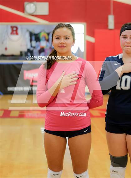 Thumbnail 2 in Forest Lake Christian vs. Stone Ridge Christian (CIF SJS D6 Final) photogallery.