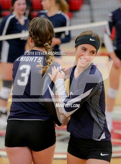 Thumbnail 1 in Forest Lake Christian vs. Stone Ridge Christian (CIF SJS D6 Final) photogallery.